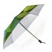 Landscape Painting Kite and Girl Folding UV Protection Umbrella Outdoor Sunshade