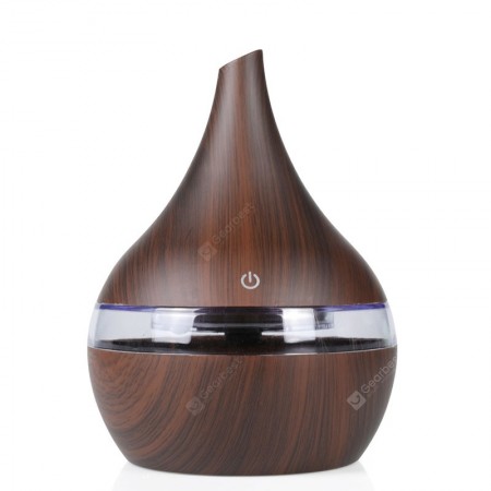 USB 7 Color Lights Lighting Home Mini Humidifier Wood-Print Purifier Aromatherapy Machine