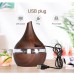 USB 7 Color Lights Lighting Home Mini Humidifier Wood-Print Purifier Aromatherapy Machine