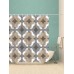 Geometric Print Shower Curtain