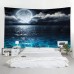 Moon Sea Star Tapestry Home Decoration