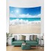 Beach Wave Print Tapestry Wall Hanging Art Decoration