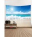 Beach Wave Print Tapestry Wall Hanging Art Decoration