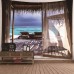 3D Seaside Scenery Tapestry