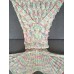 Chic Quality Fish Scale Shape Mermaid Tail Design Knitting Blanket for Adult