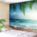 Sunny Beach 3D Digital Printing Water-resistant Tapestry