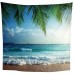 Sunny Beach 3D Digital Printing Water-resistant Tapestry