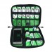 Mobile phone data cable headphone charger digital storage bag multi-function collection bag