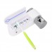 Antibacteria 2 in 1 UV Light Ultraviolet Automatic Toothpaste Dispenser Sterilizer Toothbrush Holder