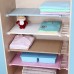 Adjustable Closet Organizer Storage Shelf Wall Mounted Kitchen Rack Space Saving Wardrobe Shelves