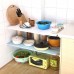 Adjustable Closet Organizer Storage Shelf Wall Mounted Kitchen Rack Space Saving Wardrobe Shelves